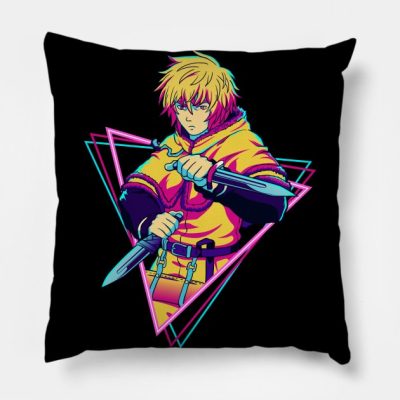 Vinland Saga Thorfinn Karlsefni Throw Pillow Official Vinland Saga Merch