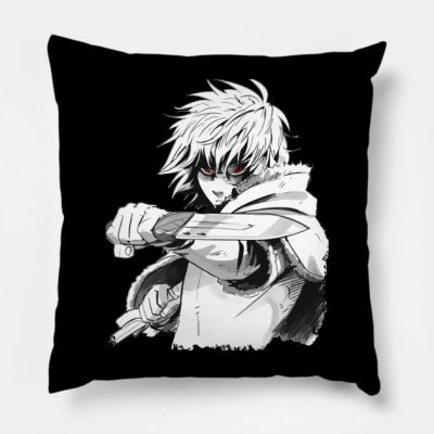 Vinland Saga Thorfinn Throw Pillow Official Vinland Saga Merch