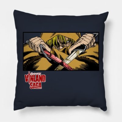 The Reminiscence Of Past Vinland Saga Merch Throw Pillow Official Vinland Saga Merch