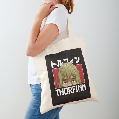 Adult Thorfinn Peeker | Vinland Saga Tote Bag Official Vinland Saga Merch