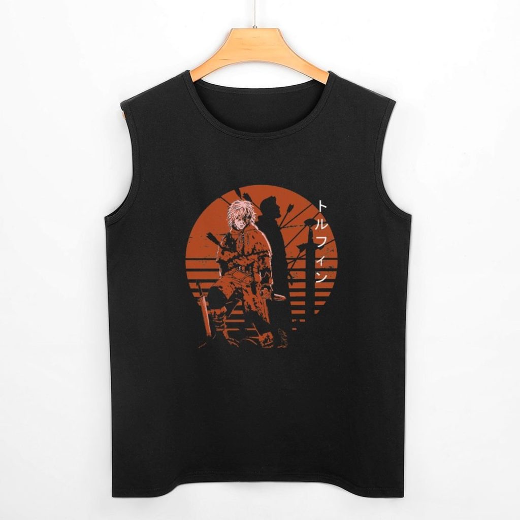 New Thorfinn Vinland Saga Tank Top Muscle fit men clothes Fitness men clothing 2 - Vinland Saga Shop