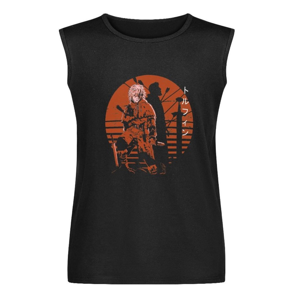 New Thorfinn Vinland Saga Tank Top Muscle fit men clothes Fitness men clothing 3 - Vinland Saga Shop