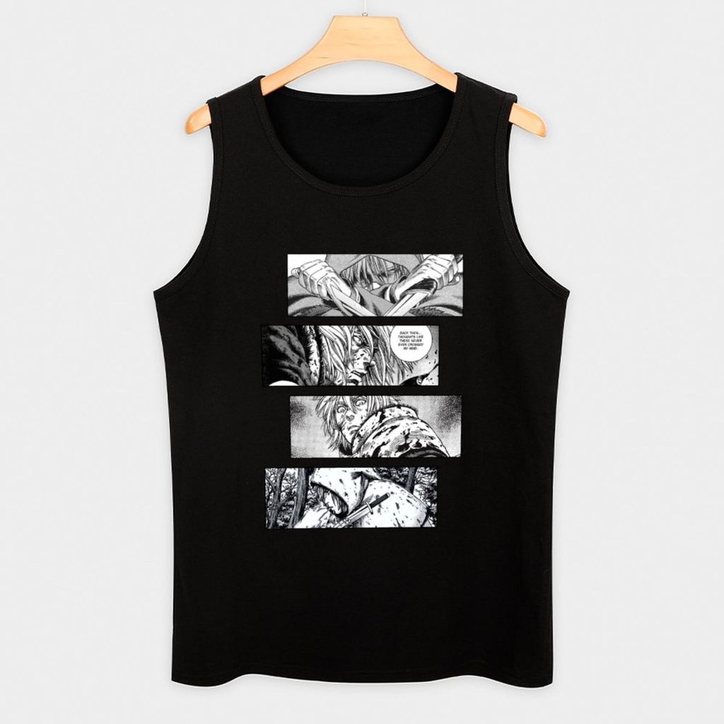 New Thorfinn Vinland Saga Vinrando Saga Manga Panel Design Tank Top man vest bodybuilding t shirt 2 - Vinland Saga Shop