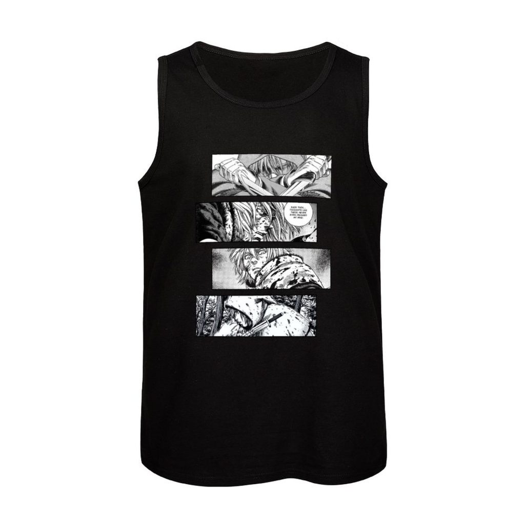 New Thorfinn Vinland Saga Vinrando Saga Manga Panel Design Tank Top man vest bodybuilding t shirt 3 - Vinland Saga Shop