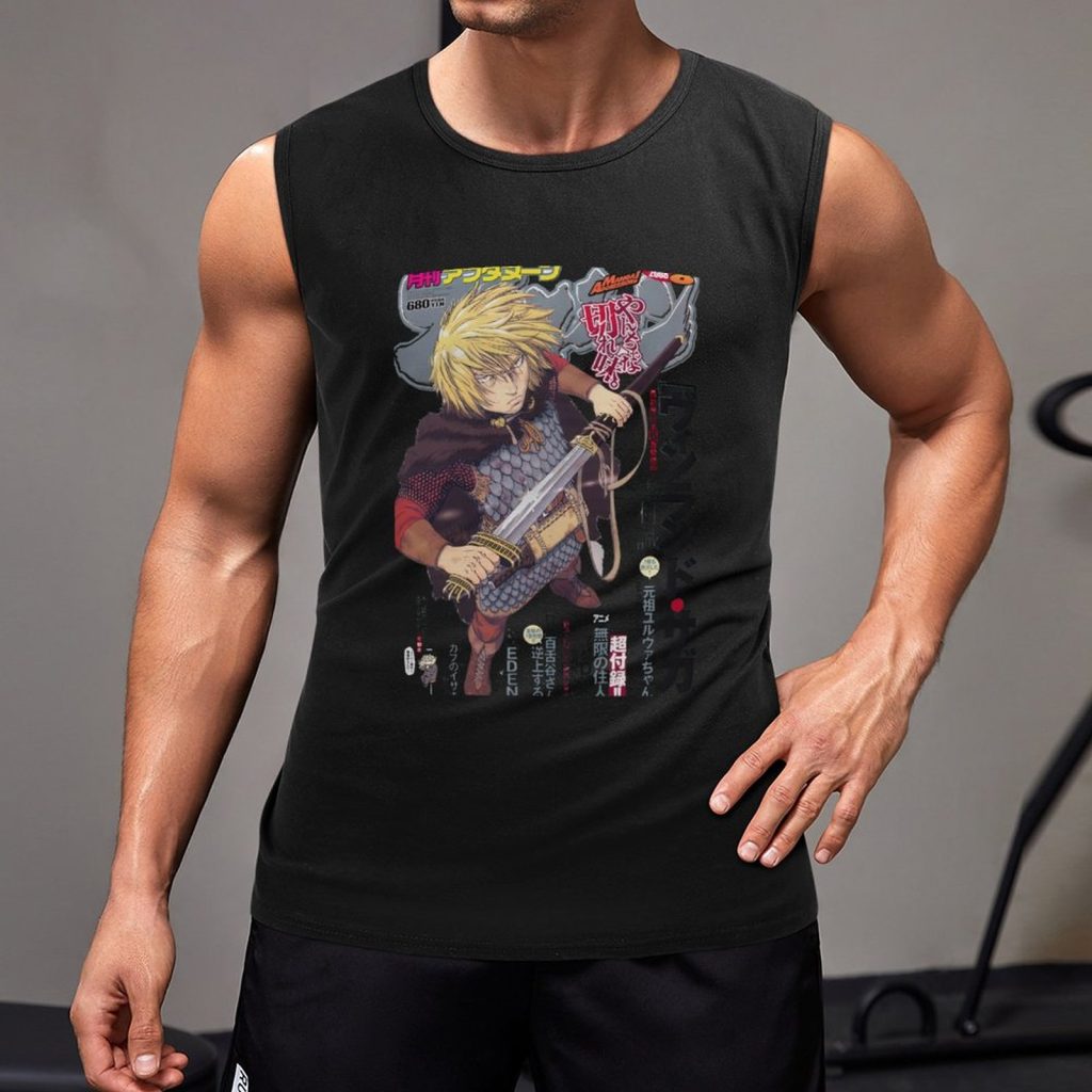 New Vinland saga Tank Top cool things Men s clothing brands Men s gym t shirts 1 - Vinland Saga Shop