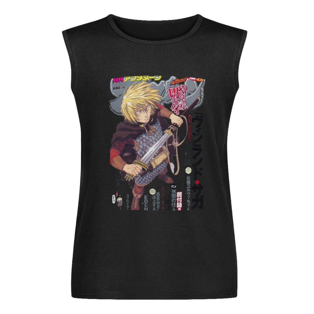 New Vinland saga Tank Top cool things Men s clothing brands Men s gym t shirts 3 - Vinland Saga Shop