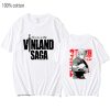 Vinland Saga T Shirts Thorfinn Streetwear MEN Casual Harajuku Cartoon Short sleeved Tshirt 100 Cotton Summer - Vinland Saga Shop