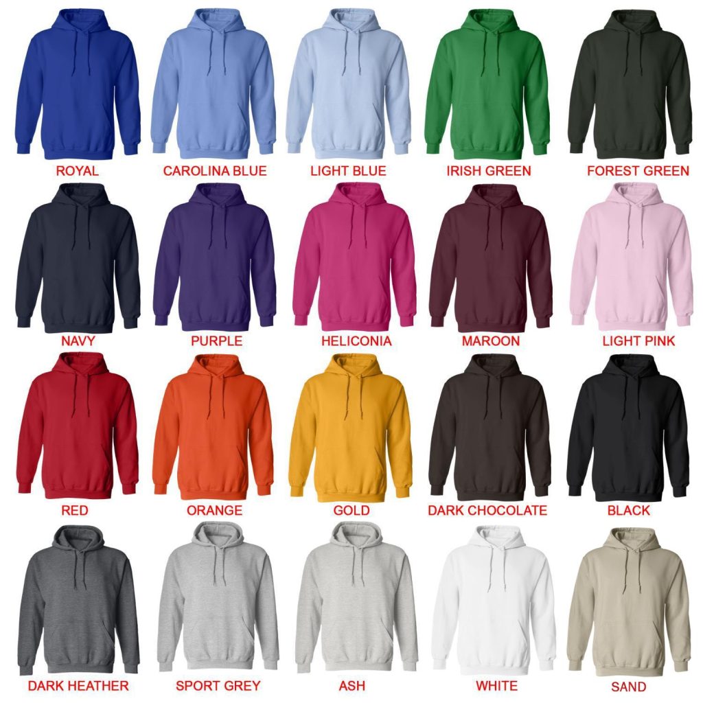hoodie color chart - Vinland Saga Shop