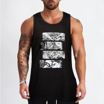 New Thorfinn Vinland Saga Vinrando Saga Manga Panel Design Tank Top - Vinland Saga Shop